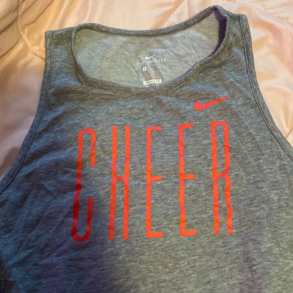Nike cheer tank and Nike leggings